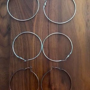 Lots of earrings!! Hoops, dangles & studs!!